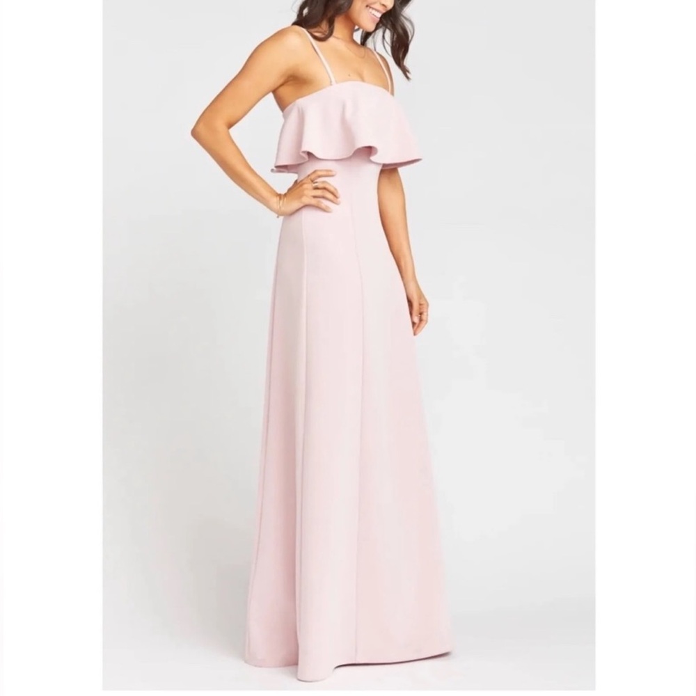 show me your mumu Monaco Ruffle Gown